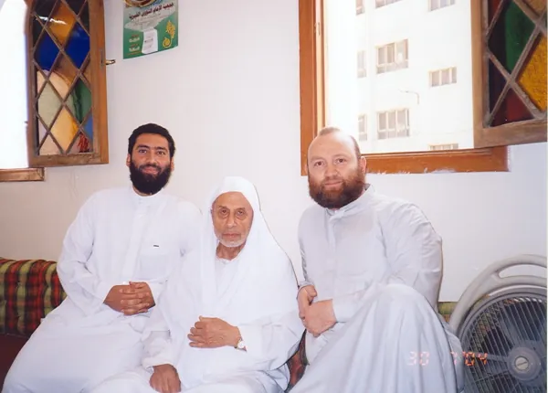 مع شيخ قرّاء الشام الشيخ محمد كريّم راجح، والأستاذ أيمن ذو الغنى